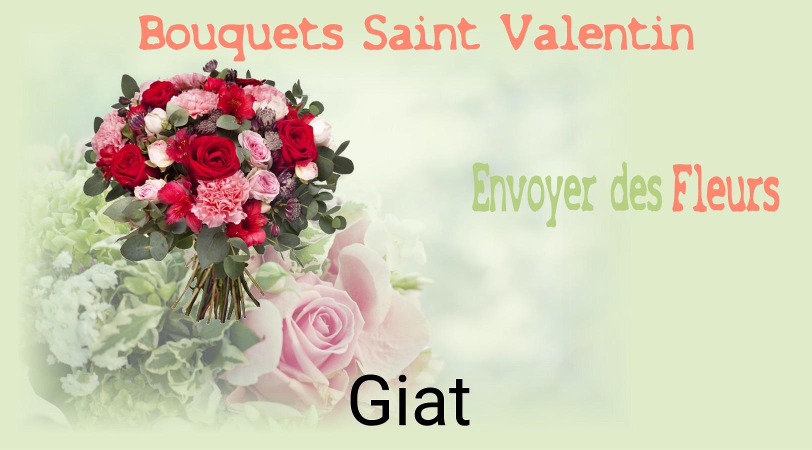 Roses de Saint-Valentin livrées à Giat
